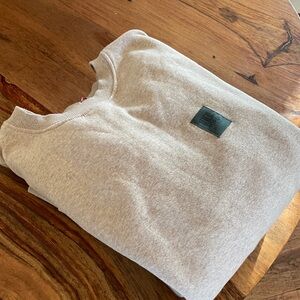 Topo Designs Light Gray Crewneck Sweater